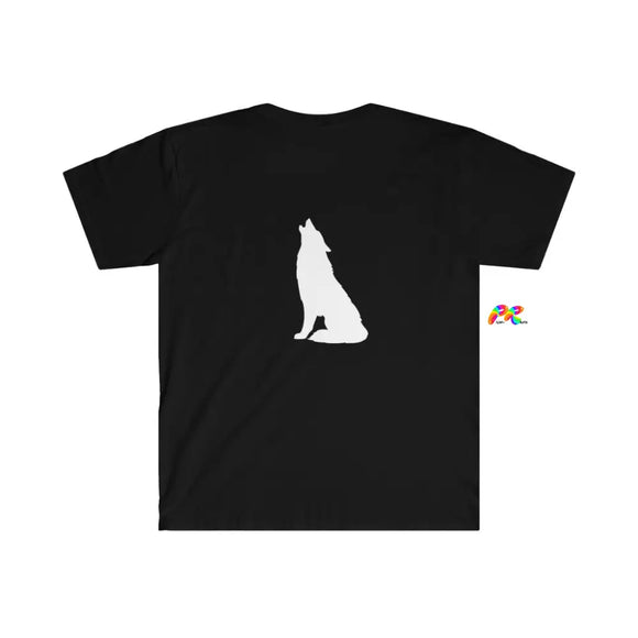 Wolf Unisex Softstyle T-Shirt - Ashley's Cosplay Cache