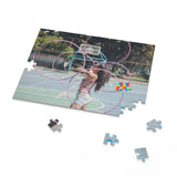 Hoops Girl on Basketball Court Puzzle (120, 252, 500-Piece) - Ashley's Cosplay Cache