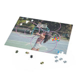 Hoops Girl on Basketball Court Puzzle (120, 252, 500-Piece) - Ashley's Cosplay Cache