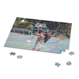 Hoops Girl on Basketball Court Puzzle (120, 252, 500-Piece) - Ashley's Cosplay Cache