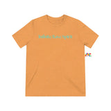 Prism Raves Infinite Rave Spirit unisex crew neck t-shirt, featuring short sleeves and a dynamic, colorful design that captures the endless energy of rave culture. Infinite Rave Spirit Unisex T-Shirt Orange Triblend / S