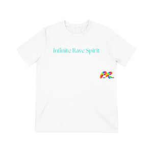 Infinite Rave Spirit Unisex T-Shirt Charcoal Black Triblend / S Prism Raves Infinite Rave Spirit unisex crew neck t-shirt, featuring short sleeves and a dynamic, colorful design that captures the endless energy of rave culture.