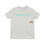 Prism Raves Infinite Rave Spirit unisex crew neck t-shirt, featuring short sleeves and a dynamic, colorful design that captures the endless energy of rave culture. Infinite Rave Spirit Unisex T-Shirt White Fleck Triblend / S