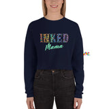 Inked Mama Crop Sweatshirt - Cosplay Moon