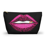 Animal Print Lips Accessory Pouch w T-bottom - Ashley's Cosplay Cache
