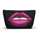 Animal Print Lips Accessory Pouch w T-bottom - Ashley's Cosplay Cache