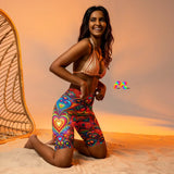 Love Dreamscape Rave Biker Shorts Yoga Set