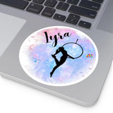 Lyra Round Stickers, Indoor\Outdoor - Ashley's Cosplay Cache