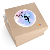 Lyra Round Stickers, Indoor\Outdoor - Ashley's Cosplay Cache