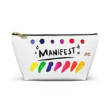 Cosplay Moon, "Manifest", Makeup Bag, White, Polyester, Small or Large,  w T-bottom - Cosplay Moon