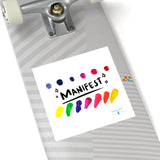 Cosplay Moon, "Manifest", Vinyl, Water-resistant, 5 sizes, Square Stickers, Indoor\Outdoor - Cosplay Moon
