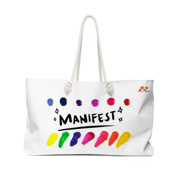 Large, White, Overnight Bag, Manifest 
