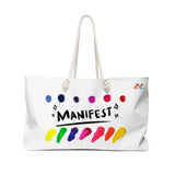Large, White, Overnight Bag, Manifest 