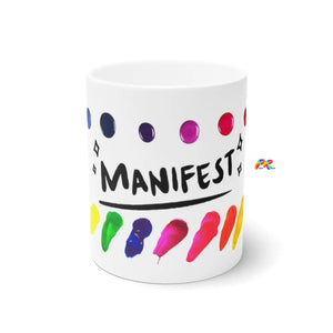 Cosplay Moon, "Manifest", White, Ceramic, Mug, 11oz and 15oz - Cosplay Moon