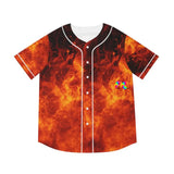 Men's Fire Baseball Jersey - Cosplay Moon