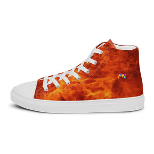 Men’s high top canvas shoes - Cosplay Moon