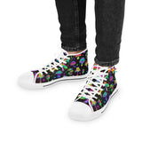 Men's Fungi Dreamscape Rave High-Top Shoes - Cosplay Moon