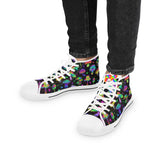 Men's Fungi Dreamscape Rave High-Top Shoes - Cosplay Moon