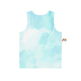 Men's PLUR Loose Fit Tank Top, featuring a bold Peace, Love, Unity, Respect print, perfect for ravers embracing the PLUR lifestyle at festivals and EDM events - available at Prism Raves.