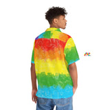 Men's Pride Hearts Hawaiian Shirt - Cosplay Moon