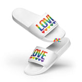 Men’s Rainbow Pride Slides