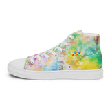 Men’s Tie-Dye High Top Canvas Shoes - Cosplay Moon