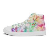 Men’s Tie-Dye High Top Canvas Shoes - Cosplay Moon