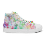 Men’s Tie-Dye High Top Canvas Shoes - Cosplay Moon