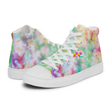 Men’s Tie-Dye High Top Canvas Shoes - Cosplay Moon