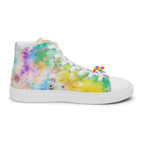 Men’s Tie-Dye High Top Canvas Shoes - Cosplay Moon