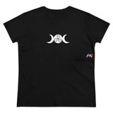 Moons and Sun Women's Heavy Cotton Tee - Ashley's Cosplay Cache
