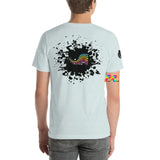 Music Splat and Notes Unisex T-shirt - Ashley's Cosplay Cache
