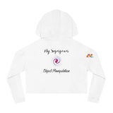 My Superpower Object Manipulation Women’s Cropped Hooded Sweatshirt - Ashley's Cosplay Cache