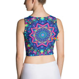 Neon Mandala Crop Top - Cosplay Moon