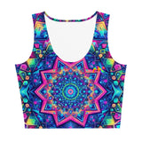 Neon Mandala Crop Top - Cosplay Moon