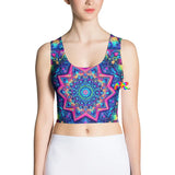 Neon Mandala Crop Top - Cosplay Moon