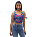 Neon Mandala Crop Top - Cosplay Moon