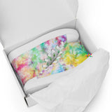 Pastel Tie Dye Women's High Top Canvas Shoes - Cosplay Moon