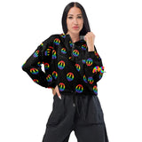 Peace Women’s Cropped Windbreaker - Cosplay Moon