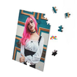 Pink Hair Girl Puzzle (120, 252, 500-Piece) - Ashley's Cosplay Cache