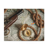 Pirate Map Puzzle (120, 252, 500-Piece) - Ashley's Cosplay Cache