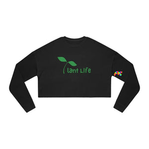 Plant Life Women's Cropped Sweatshirt - Ashley's Cosplay Cache
