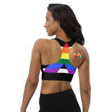 Pride Ally Longline Sports Bra - Cosplay Moon