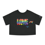 Pride/LGBTQ Champion Women's Cropped T-Shirt