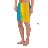 Pride Men's Athletic Long Shorts - Cosplay Moon
