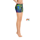 Pride Paint Festival Yoga Shorts - Cosplay Moon