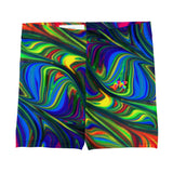 Pride Paint Festival Yoga Shorts - Cosplay Moon