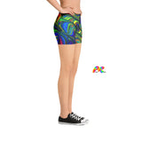 Pride Paint Festival Yoga Shorts - Cosplay Moon