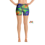 Pride Paint Festival Yoga Shorts - Cosplay Moon