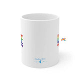 Pride/LGBTQ White Ceramic Mug, Pride Gift